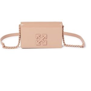 Off- White Jitney .5 Patent Leather bag